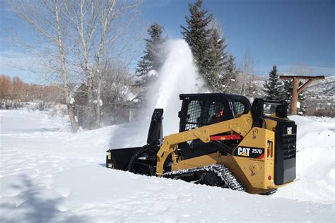 caterpillar snow blowers